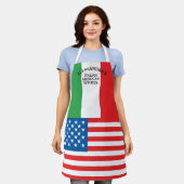 Vlaggenvlag Amerikaanse vlag Schort (Gedragen)