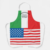 Vlaggenvlag Amerikaanse vlag Schort (Voorkant)