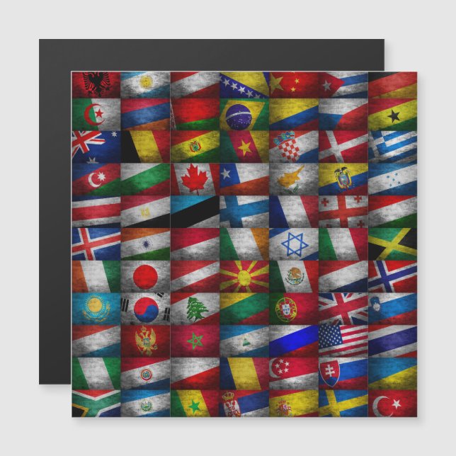 Vlaggenvlag collectie (Voorkant / Achterkant)