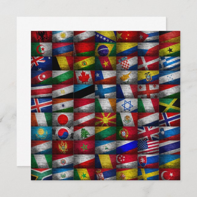 Vlaggenvlag collectie (Voorkant / Achterkant)