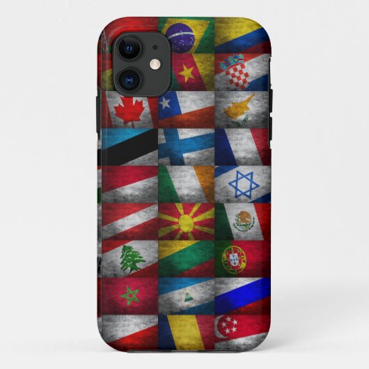 Vlaggenvlag collectie Case-Mate iPhone case (Achterkant)