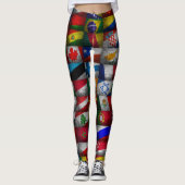 Vlaggenvlag collectie leggings (Voorkant)