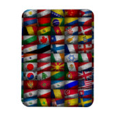 Vlaggenvlag collectie magneet (Verticaal)