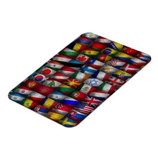 Vlaggenvlag collectie magneet (Linkerzijde)