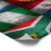 Vlaggenvlag collectie poster (Hoek)