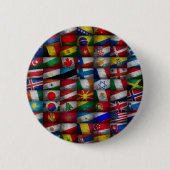 Vlaggenvlag collectie ronde button 5,7 cm (Voorkant)
