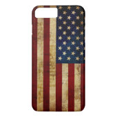 Vlaggenvlag (VS/Grunged) Case-Mate iPhone Case (Achterkant)
