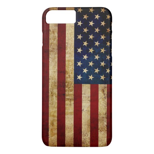Vlaggenvlag (VS/Grunged) Case-Mate iPhone Case (Achterkant)
