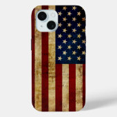 Vlaggenvlag (VS/Grunged) Case-Mate iPhone Case (Achterkant)