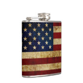 Vlaggenvlag (VS/Grunged) Heupfles (Rechts)