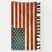 Vlaggenvrijheidsbanner van de VS Spandoek (Verticaal)
