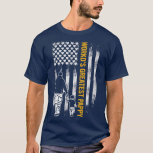 Vlaggenwereld van de Verenigde Staten: de grootst T-shirt