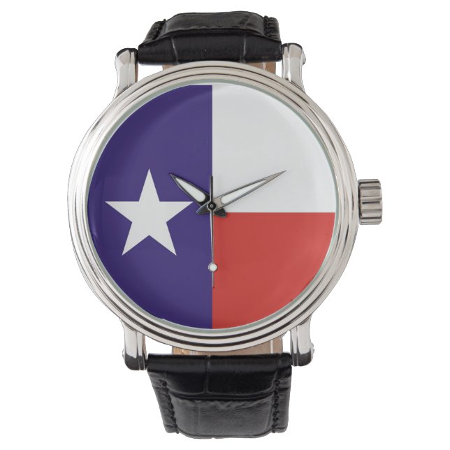 vlaggestaat staat verenigde amerika texas horloge (Voorkant)