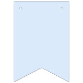 Vlaggetjes babyshower lichtblauwe wolken jongen (Tweede vlag)