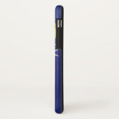 Vlaggolven van Bosnië en Herzegovina - Case-Mate iPhone Case (Achterkant/links)