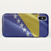 Vlaggolven van Bosnië en Herzegovina - Case-Mate iPhone Case (Achterkant (horizontaal))