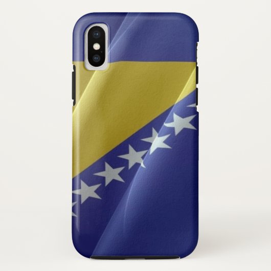 Vlaggolven van Bosnië en Herzegovina - Case-Mate iPhone Case (Achterkant)