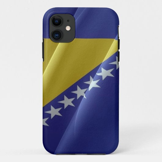 Vlaggolven van Bosnië en Herzegovina - Case-Mate iPhone Case (Achterkant)