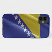 Vlaggolven van Bosnië en Herzegovina - Case-Mate iPhone Case (Achterkant (horizontaal))