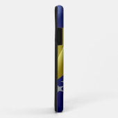 Vlaggolven van Bosnië en Herzegovina - Case-Mate iPhone Case (Achterkant/rechts)