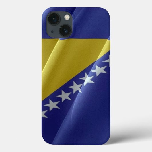 Vlaggolven van Bosnië en Herzegovina - Case-Mate iPhone Case (Achterkant)
