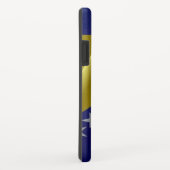 Vlaggolven van Bosnië en Herzegovina - Case-Mate iPhone Case (Achterkant/rechts)