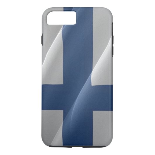 Vlaggolven van Finland - Case-Mate iPhone Case (Achterkant)