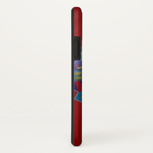 Vlaggolven van Kroatië - Case-Mate iPhone Case (Achterkant / rechts)