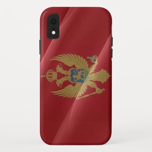 Vlaggolven van Montenegro - Case-Mate iPhone Case (Achterkant)