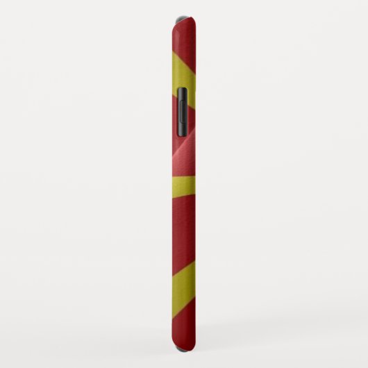 Vlaggolven van Noord-Macedonië - Case-Mate iPhone Case (Achterkant/rechts)