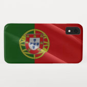 Vlaggolven van Portugal - Case-Mate iPhone Case (Achterkant (horizontaal))
