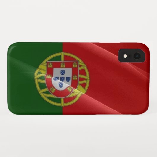 Vlaggolven van Portugal - Case-Mate iPhone Case (Achterkant (horizontaal))