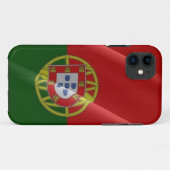 Vlaggolven van Portugal - Case-Mate iPhone Case (Achterkant (horizontaal))