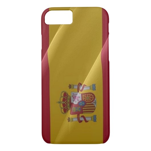 Vlaggolven van Spanje - Case-Mate iPhone Case (Achterkant)
