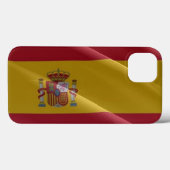 Vlaggolven van Spanje - Case-Mate iPhone Case (Achterkant (horizontaal))
