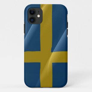 Vlaggolven van Zweden - Case-Mate iPhone Case
