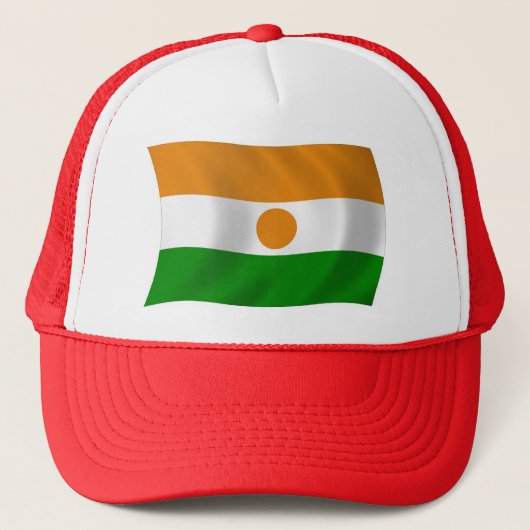 Vlaghoed van Niger Trucker Pet (Voorkant)