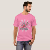 Vlagkaart 2.0 van Bermuda T-shirt (Voorkant volledig)