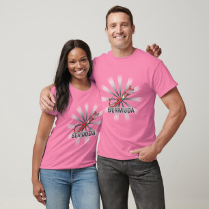 Vlagkaart 2.0 van Bermuda T-shirt