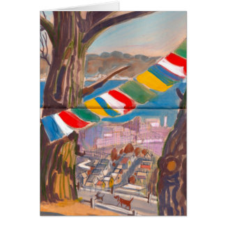 Vlagkaart voor Tibetaanse gebedden