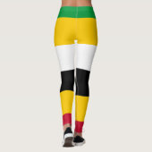 Vlagkleuren van St. Kitts Leggings (Achterkant)