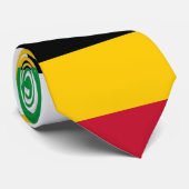 Vlagkleuren van St. Kitts Stropdas (Opgerold)