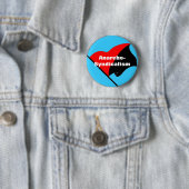 vlagknop anarcho-syndicalisme ronde button 5,7 cm (In situ)