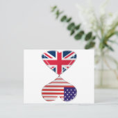 Vlagkunst in het Verenigd Koninkrijk en de Verenig Briefkaart (Staand voorkant)