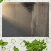 Vlagler Beach Pier Theedoek (Gevouwen)