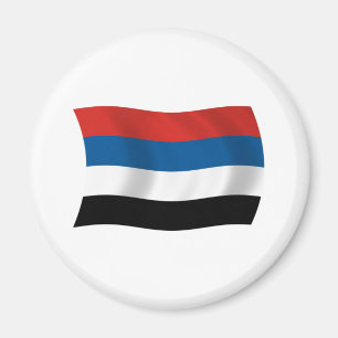 Vlagmagneet van Inheemse Volken van Colombia Magneet