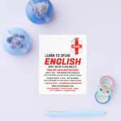 Vlagontwerp, Engelse taalcursus Flyer (Enkel)