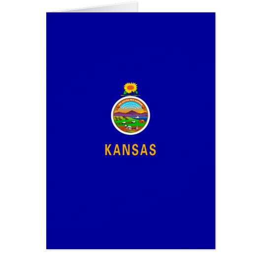 Vlagontwerp Kansas-staat (Voorkant)