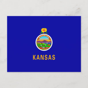 Vlagontwerp Kansas-staat Briefkaart