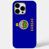 Vlagontwerp Kansas-staat Case-Mate iPhone Case (Achterkant)